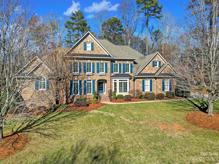 Welcome to your dream home in the sought after community of Weddington Chase nestled on a quiet cul-de-sac, The open floor plan seamlessly connects the office/living room, two-level great room, & foyer, providing ample space for entertaining & making unforgettable memories. A main level primary suite, complete with a sitting room & the glamorous primary bath features vaulted ceilings, a whirlpool tub, separated vanities, & two walk-in custom closets. Additionally, there is a huge recreation room that can be used for various purposes, as well as a flex room that could serve as a fifth bedroom.  Screened porch is the perfect place to unwind & look over the spacious yard.  Resort-style amenities, including a pool, gym, tennis courts, basketball courts, and walking trails. Don't miss the chance to own luxury in Weddington Chase, with top-rated Marvin Schools and low Union County taxes. Your dream home awaits—seize the opportunity for comfort and sophistication!