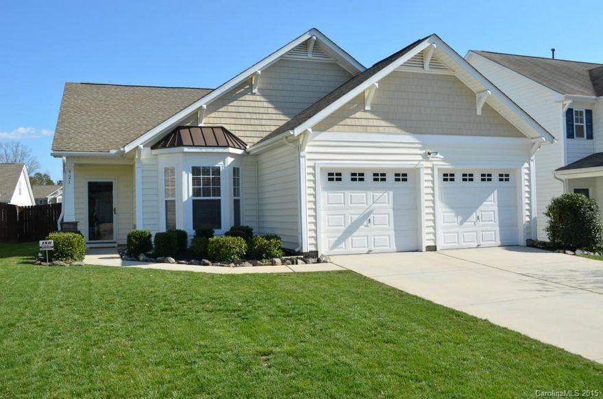 Hard to find ranch plan located in very desirable community.  Walking distance to the pool and community center, this home is located on a quite cul-de-sac street offering a safe and minimal traffic setting.  Recently added laminate wood flooring throughout the main living areas and fresh painted neutral colors. Well maintained inside and out, irrigation front and rear, oversized screened in porch of kitchen surrounded by a privacy fence.  Close to I-77 and most of Ft. Mill's amenities.