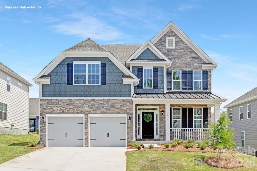 BRAND NEW CONSTRUCTION in Huntersville! This stylish Fleetwood home is nestled in the 1st phase of the community. The home has a Stately 2-story foyer with elegant trim work in the foyer and 9ft ceilings on the main level. Entertain in a beautiful kitchen with a nice island, granite tops, SS appliances with gas stove. Kitchen opens to a large family room with cozy gas fireplace, adjacent to a guest room with private bath. Expansive master retreat, large master bath with his and her sinks, shower with semi-frameless glass, and huge walk in closet. Upstairs also find the remaining bedrooms and full bathrooms along with a large bonus room. All homes include a tankless water heater, our new home is connected smart home feature, & full sod landscaping. Homesite 13