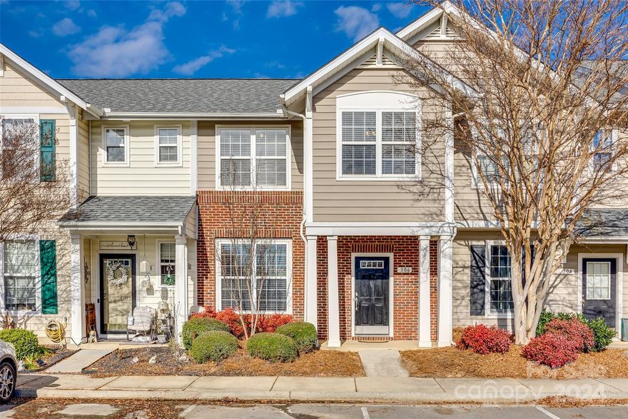 Welcome to this beautiful 3-bedroom, 2.5-bath townhome in the desirable Waterstone Community! The open floor plan offers a seamless flow between the living and dining areas, perfect for everyday living and entertaining. The spacious primary bedroom upstairs features a large walk-in closet, creating a private retreat with plenty of storage. Step outside to a fenced backyard with a patio, ideal for relaxing or hosting gatherings. Additional storage is available in the outdoor closet for your convenience. Located at the end of street with sidewalks throughout, this neighborhood boasts incredible amenities, including a community pool, basketball courts, a playground, and more. This home combines comfort, style, and a fantastic location—don’t miss your chance to make it yours. Schedule your showing today!