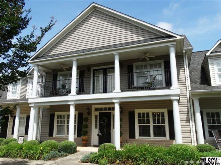 “A Step Above the Rest”… is what you get with this impressive Georgian Style townhome with a “Charleston” feel courtyard!  Formal Dining Room w/ tray ceilings, great room features gas log Fireplace w/ marble surround. Large kitchen w/ extra maple cabinets, quartz counter tops, pantry & open breakfast area that leads to enclosed brick patio. Lots of upgrades to this townhome.