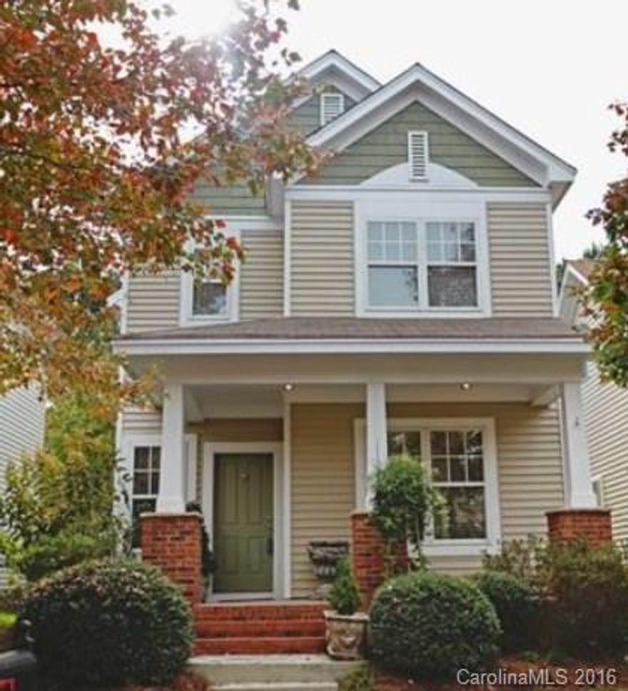 Beautifully updated & move in ready home in Ballantyne Meadows. Rocking chair front porch. Hardwoods in Entry, formal Dining Room & Great Room. Remodeled kitchen has beautiful cabinetry & bead board trim work in dinette w/tiled flooring. Master Suite plus Bedrooms 2 & 3 adjoined by jack & Jill bath. Fenced private yard with 2 car detached garage and landscaped patio area. Minutes to shopping, movies, highways & everything Ballantyne has to offer.