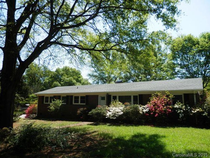 Wonderful brick ranch on corner lot.  Fresh paint, newer roof, gas log FP.  Lovingly maintained.  Amazing shade trees and perennials.  This home has been touched up and cleaned throughout!  Move-in ready!