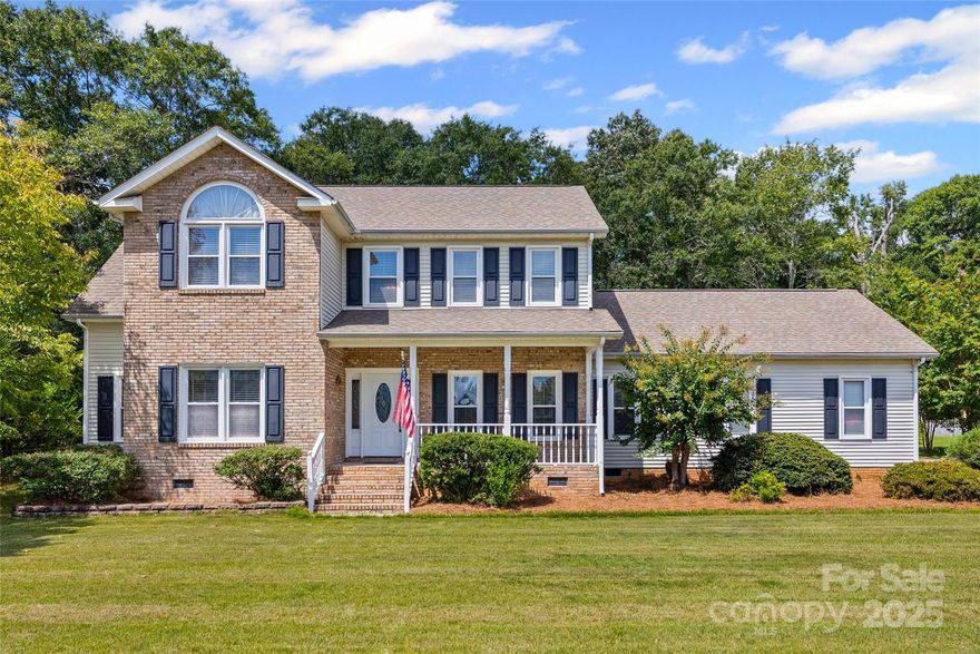 One-owner home with 3 bedrooms, 2.5 baths, and a 2-car garage. Features include a deck, screened porch, and a family room with fireplace that opens to the kitchen with granite counters and plenty of storage. Each bedroom has a walk-in closet, and the primary suite is set apart for privacy. Well maintained and ready for its next owner. Convenient location with easy access to the interstate.