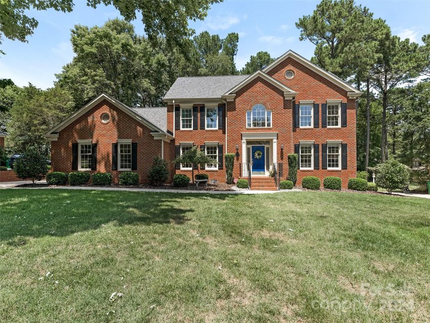 Meticulously Maintained and Updated Home on Private Wooded Lot With Lush Mature Landscaping and Irrigation System. Enjoy Large Screen Porch and Deck Overlooking Peaceful Setting. Fresh Neutral Colors, Lovely Molding Detail and Hardwood Floors. Formal Living Room and Dining Room with Tray Ceiling. Study with Rich Judges Paneling and Molding Detail with Glass French Doors. Large Kitchen with Oversized Center Island w/Breakfast Bar, Built-in Desk, Breakfast Room in Bayed Window. Open Kitchen/Den - Den with Vaulted Ceiling, Built-in Bookcases, Fireplace (Gas Logs) - Opens to Screen Porch. Laundry Room w/Laundry Sink, Built-in Cabinets and Closet. Upstairs Features Large Primary Bedroom, Bath w/Split Double Vanities, Shower, Whirlpool Tub and Walk-in Closet, 3 Additional Bedrooms and Full Bath w/Tub/Shower Combination. Fabulous Curb Appeal and Pride of Ownership is Evident - Don't Miss this Special Home in Sought After Berkeley Community.  Conveniently Located to Shopping and Restaurants.