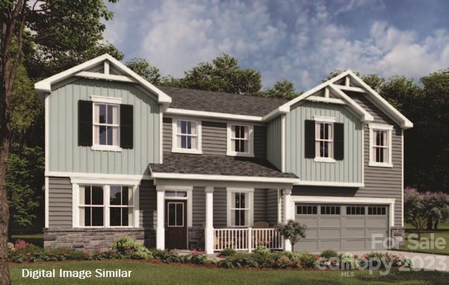 April Estimated Completion!   Seller will pay up to 5% of sales price in closing cost, prepaids and rate buydown with approved lender. Beautiful new construction home with a 2- car garage on beautiful homesite. This home has 5 bedrooms and 4 1/2 baths with one bedroom a guest suite on the first floor. The Marshall greets you with a foyer that opens to a formal dining room with walk through butler's pantry to the kitchen the gourmet kitchen with built-in oven & microwave plus gas range top with overhead range hood. Walk through the foyer and you’ll find the large open gathering room with fireplace and a breakfast room. The second floor features an owner’s suite with bath oasis, incredible laundry room, a huge loft, three additional bedrooms and 2 more full bathrooms.