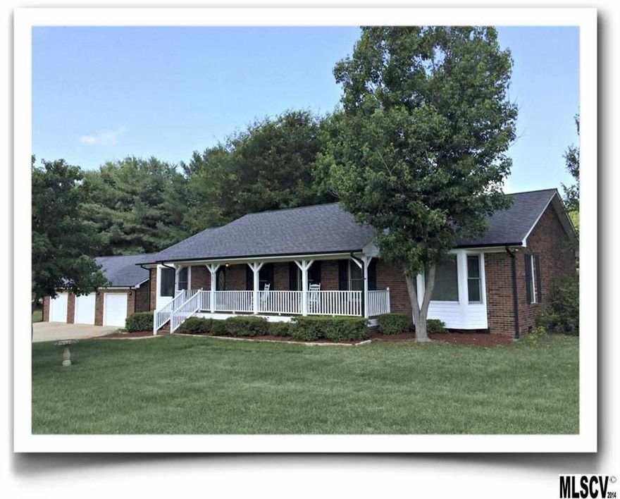 This home is a car lovers dream with a detached 3 car garage, 3 bedrooms, 2 bathrooms and a nice level 0.94 acre lot. It has a great layout with a split bedroom floor plan, large dining room, large kitchen with new stainless Samsung appliances, pantry, and eat-in area.  Buyers will love the rocking chair front porch and the large rear deck. It is in a great location close to HWY 16 and has a new HVAC.  It is priced below tax value and ready for it's new owners.