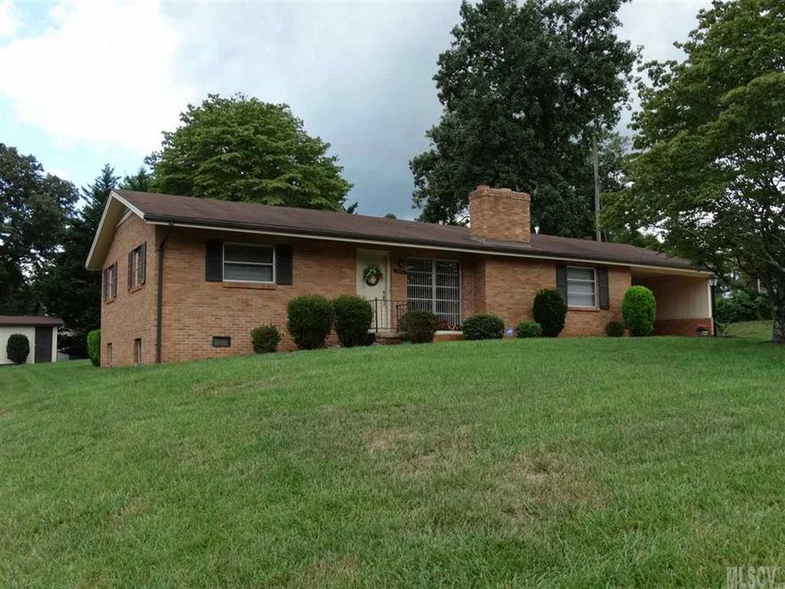 Expertly crafted brick ranch, one owner, in pristine condition. Manicured, well maintained interior and exterior. Great curb appeal located in mature neighborhood with pride of ownership. Living room with fireplace, dining room, eat-in kitchen, large windows afford lots of light for bright interior. Enjoy relaxing patio with large level backyard for play and entertaining. Low traffic area. Close access to shopping.