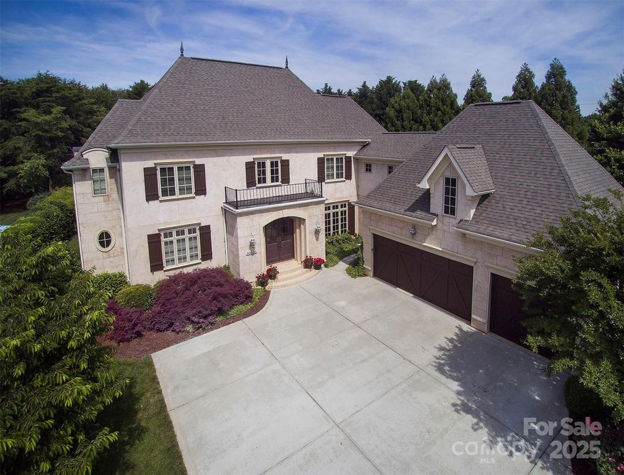 POOL!  Stunning CUSTOM Home with European Charm in Desirable Wright's Emerald Cove! 5 BEDROOMS AND 4 FULL BATHS, NANNY OR IN-LAW SUITE. 3 CAR GARAGE New Paint throughout, Triple Moldings, Large Baseboards, Abundant Picture Windows, Grand Two-Story Foyer featuring built-in Art Niche's, Formal Dining with new light fixture and tons of moldings, Large Gourmet Kitchen centered with a trendy Gray Island with bar seating, Custom White Cabinets, Updated light fixtures over Island, Granite Counter Tops, SS Appliances, Gas Stove, Double Ovens, Under counter lighting. Spacious Breakfast Area, Oversized Great Room features Fireplace and Abundant Built-ins.  .68 Acres. Fenced Back yard with Covered Patio, Fountain. Gorgeous Master Suite on the Main with Spa-like bathroom.  Spacious Secondary Bedrooms w/walk in closets. Drop-Zone, Convenient to I-77, Restaurants, Birkdale, & the Peninsula Yacht Club.