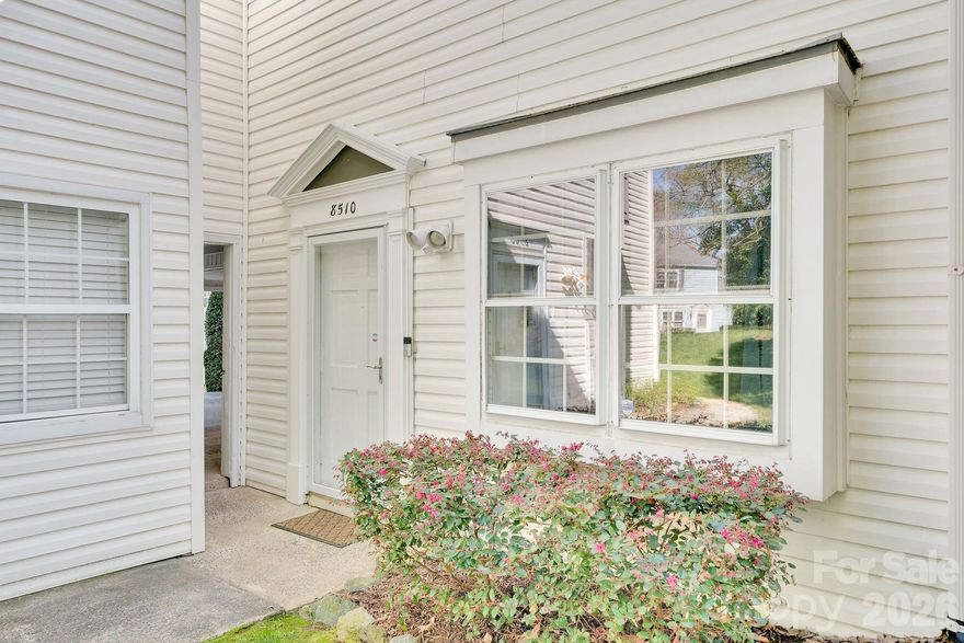 Truly moved-in ready Condo in highly desirable South Charlotte offer 3 bedrooms, 2.5 bathrooms, stylish kitchen with quartz countertops, stainless steel appliances, updated cabinetry, and new lighting.  Livingroom with a cozy fireplace.  All 3 bedrooms are in the upper level with new carpet, ceiling fans, and fully renovations bathrooms. Fence backyard, enjoy private patio.  HOA-Community amenities include pool access, exterior maintenance, trash, and street lights.  Convenience to I-485, Shopping centers, Uptown Charlotte, Ballantyne, Greenway, parks and Douglas Airport.