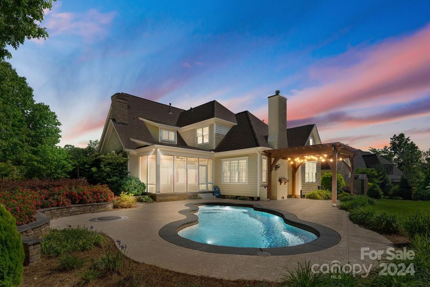 Deeded Boat Slip, 3-Car garage, In-Ground Pool, Screened Back Porch, Fully Fenced Backyard and Primary on Main. This home is convenient to both Mooresville and Sherrills Ford. Enjoy Lake Norman Living at it's finest.