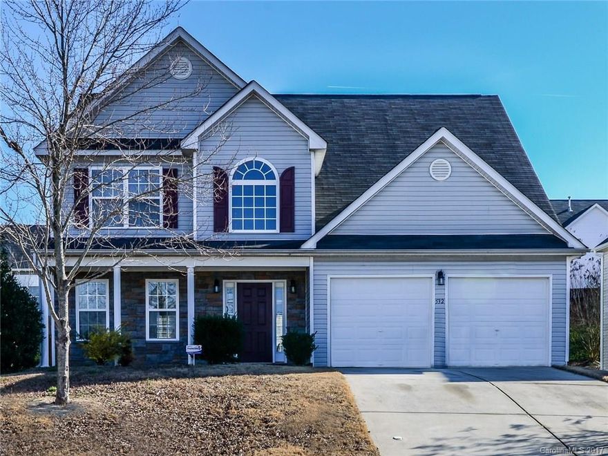 100% financing USDA eligible. Open floorplan is great for entertaining.  Large kitchen will satisfy the pickiest of chefs. Four spacious bedrooms each with high ceilings.  Fully fenced, flat backyard.  New flooring on first floor. Great location, minutes from the lake!