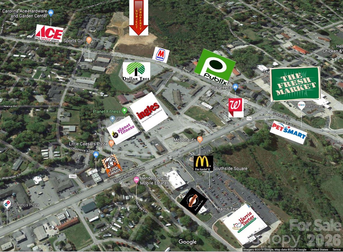 715 Greenville Highway Highway 3 lots