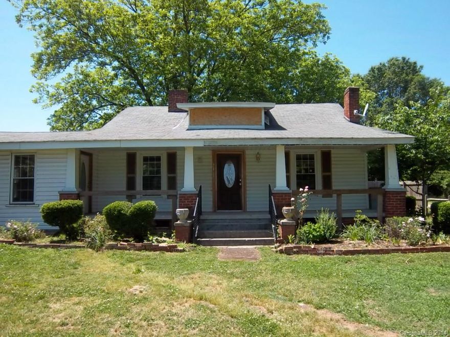 LOTS OF NICE FEATURES ON OLDER 1.5 STORY. PROPERTY HAS HAD SOME FIRE/SMOKE DAMAGE TO UPSTAIRS AND ATTIC AREA.  KITCHEN HAS BEEN UPDATED IN THE PAST. LARGE UNF. AREA WITH PLANS FOR LARGE MBR/BATH. HAS WATER PURIFICATION SYSTEM. COVERED FRONT PORCH, AND PRIVACY FENCED BACKYARD. ALL info is subject to Buyer agent verification. SEE attachments and instructions below for submitting offers.