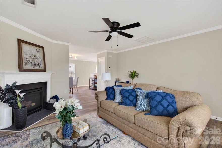 Welcome home to a space that instantly feels inviting! Newly painted, filled with natural light and modern updates, this home offers comfort and style at every turn. The refreshed kitchen, with new appliances, makes cooking and entertaining a breeze. Two guest bedrooms provide ample space and versatility, perfect for families, guests, or a dedicated home office. While the primary bedroom delivers privacy with its own en-suite bath and walk-in closet.

Step outside to a fenced-in backyard designed for relaxation, outdoor fun, or simply enjoying your own private retreat. Move-in ready and centrally located near Hwy 85, I-77, 277, and 485; this home blends convenience with undeniable charm—and best of all, **No HOA**. A standout opportunity your buyers don’t want to miss. Go & Show!!!