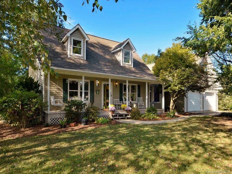 Time for a lifestyle change? Conveniently located between Asheville, Brevard ,H'ville. 1.5 acres with fruit trees, grapes, blueberries, large rear deck, screened porch. Enjoy the deer in your bath. One-level living with 2 additional bedrooms and bath upstairs, large bonus room over garage.Great for office,media,game room,or guest quarters/w full bath! Ready to make your memories with your family and friends.Sellers are related to the Brokers