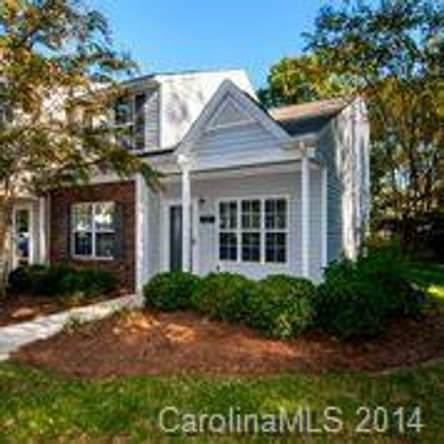 Absolutely stunning 3 BR/2.5 BA townhouse has been refurbished from top to bottom. All new paint, flooring, lighting. All black appliances in the upgraded kitchen.  Spacious end unit provides incredible privacy with large back yard, bordered by undeveloped property. Nice storage unit off patio.  Located in The Townes at River Crossing in Fort Mill.  Convenient to Charlotte/Ft. Mill/Rock Hill.  Desirable Fort Mill school district.  NON Smokers only.