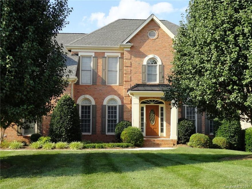 This one stands out from all the rest!  An amazingly immaculate home that sits on the 12th green......breath-taking views from all rooms on back of home.  This home has been very well taken care of and maintained.  2-story great room, sunny study w/ French doors, dining room, sunroom (perfect spot to read the paper, sip your coffee & watch the golfers tee off), master on main overlooking the picturesque 12th hole, brick & hardy plank, spotless garage, deck, spacious bonus rm & media rm upstairs.