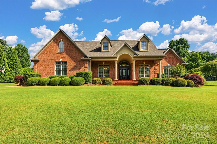 Don't miss the opportunity to own this one-owner, custom built home. This home includes a 4 bedroom, 3.5 bath main house with recent updates which include refinished hardwood flooring and painted cabinetry, and also a pool or guest house, which serves as an additional dwelling unit, with one bedroom, and 2 full baths and its own laundry. Upon entering the main house, high ceilings and an abundance of light create an inviting living space for all to enjoy. The split bedroom plan features a primary bedroom suite, with his and her closets, his and her vanities, soaking tub, tiled shower and private water closet. Three additional bedrooms and a full bathroom can be found on the opposite end of the main level. The kitchen features a 42" electric range, stainless appliances and views of the backyard. The fabulous outdoor living space, with an inground pool, hot tub, fire pit and beautifully landscaped back yard has an abundance of space. Too many features to list here.