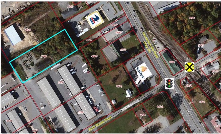 Excellent 1.58 ac Commercial Lot in South Asheville for LEASE.  Also Available for Purchase for $235,000.  3/4 ac is level, partially clearance and fenced.  Good storage area for trucks, pipes, outdoor equipment, etc...  Great Location