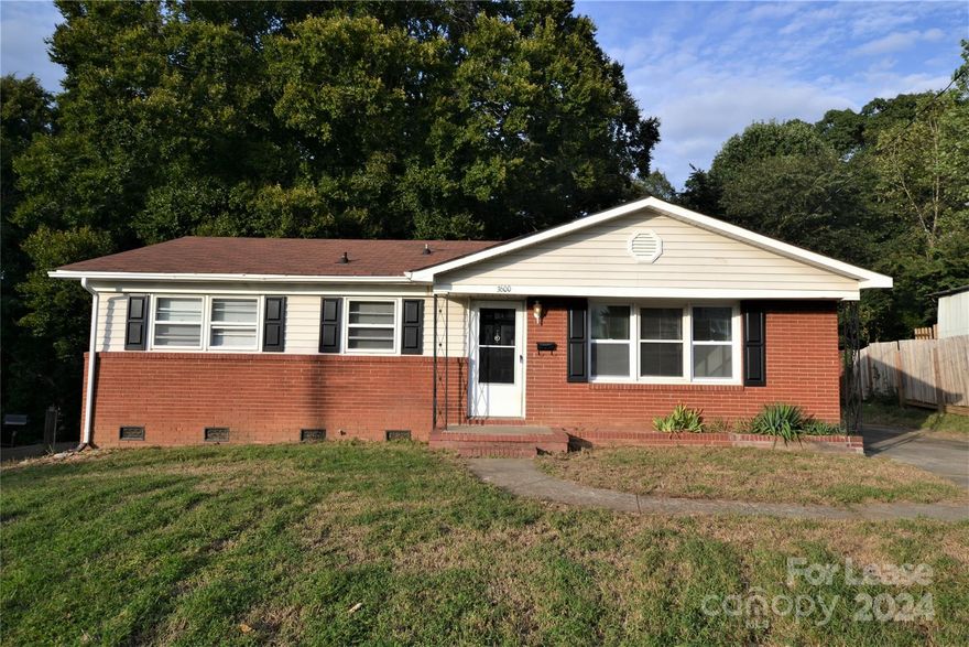 Lovely ranch home ready for you to move in. Gleaming hardwood floors run though the large living room, the hallways and all 3 bedrooms. Eat in kitchen has tile backsplash, white appliances, lots of cabinet and counter space, tile floors, laundry closet and door to back yard. All 3 bedrooms are good size with one of them have a double closet. The full bathroom has tile floor and tile surround in the tub/shower combo. Entertain in the yard that backs to mature trees and a nice little creek. Great location convenient to everything even a light rail stop a few minutes away. Pets are conditional. Don't let this one pass you by.