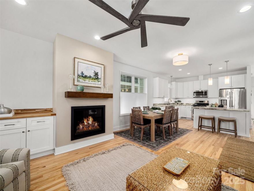 Enjoy impeccable design, Energy Star/Green Built homes with architecture much like Charleston single homes
built on long, narrow lots with open double covered piazzas and side yards to catch the mountain breezes.
These 2 Bedroom/2 1/2 Bath homes offer open floor plans inherent in this style with low maintenance
exterior materials like wood, brick, and today’s long lasting fiber cement siding. Skyvue Village is
located less than a block from Historic Main Street in Saluda, NC close to museums, a grocery store,
shops, library, restaurants, parks and the post office. The community will include sidewalks and a
community pavilion for gatherings. Skyvue Village Townhomes offer two different models and sizes ranging
from 1500± to 1800± SF and ALL MODELS INCLUDE AN ELEVATOR. Choose your finishing touches!