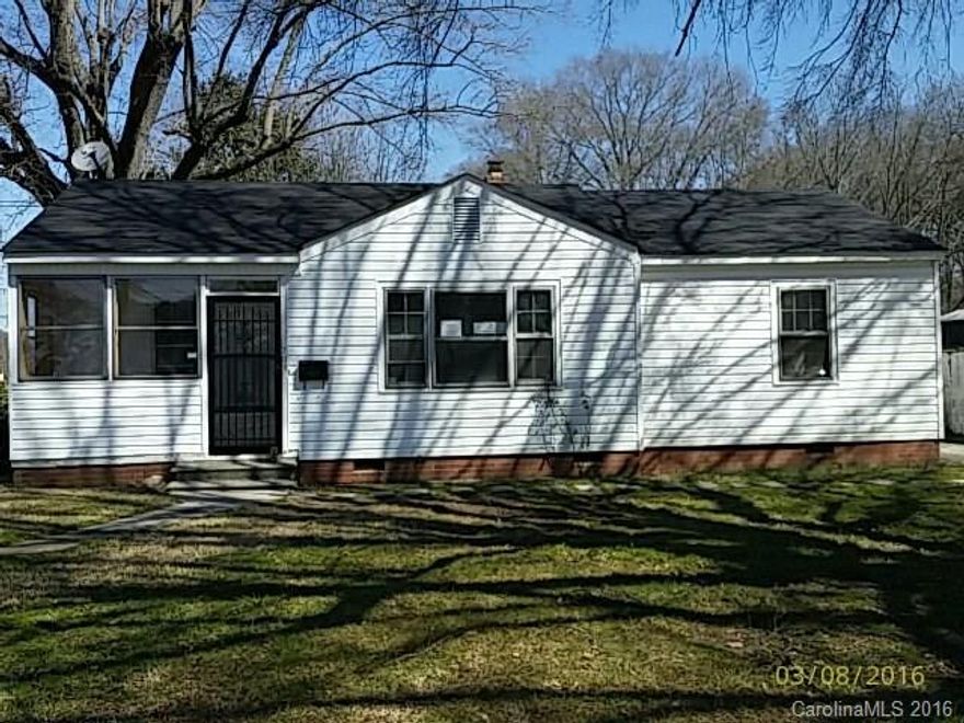 Cute ranch home on a corner lot. Home has new paint, carpet and stove/range.