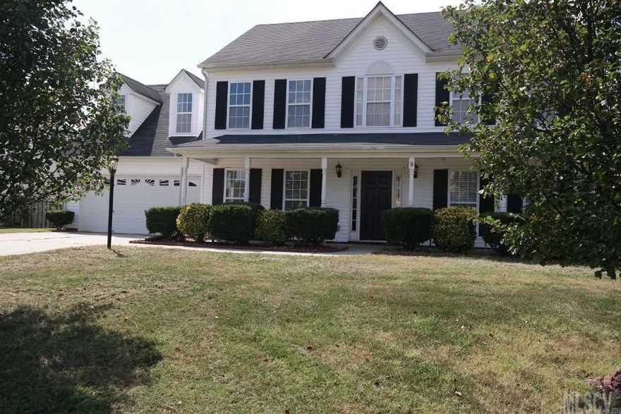 Ready to move into home in Kistler Mill. Fresh paint and new neutral carpet throughout, hardwood floors in foyer & vinyl in bathrooms, kitchen & breakfast nook. Great room w/ fireplace that is open to kitchen & breakfast nook.  Dining room w/chair rail & crown molding. Spacious master w/tray ceiling & sitting room. Large bright bonus room.