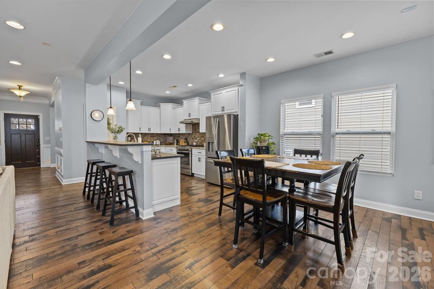 This is your chance to own an incredible home in the highly desirable Tuscany community! This beautifully updated home features 5 bedrooms and 3 full bathrooms, including a convenient main-level guest suite with a full bath—perfect for guests or multi-generational living.

The home has been extensively remodeled, starting with a completely custom kitchen. The original builder-grade cabinets and countertops were removed and replaced with high-end cabinetry featuring soft-close doors, dovetail drawers, upgraded countertops, and a custom backsplash—creating a stunning and functional centerpiece for the home.

All builder-grade flooring on the main level has been replaced with real hardwood floors. The bathrooms have also been fully renovated with new marble tile downstairs, EVP laminate flooring upstairs, new vanities, and modern finishes. The downstairs bathroom features a walk-in shower, while the primary bath showcases a beautifully tiled shower with a frameless glass door.

Step outside and enjoy your own backyard sanctuary. The spacious patio (approximately 19' x 30') features large pavers, built-in sitting walls, and high-end low-voltage lighting—perfect for relaxing or entertaining. A 12' x 12' shed provides additional storage and is built like a home with traditional rafters and hurricane ties, anchored with straps extending three feet into the concrete for added durability.

This thoughtfully upgraded home combines quality craftsmanship, modern updates, and exceptional outdoor living.