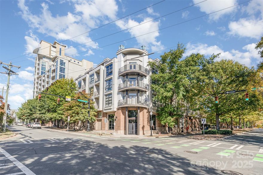 Discover the perfect blend of modern comfort and urban energy in this stunning Uptown Charlotte condo located in the heart of First Ward. This beautifully designed one-bedroom, one-bath residence offers the ideal city-living lifestyle — stylish, walkable, and surrounded by everything that makes Charlotte one of the South’s fastest-growing cities.

Step inside and experience a bright, open-concept layout with hardwood flooring, granite countertops, stainless-steel appliances, and custom cabinetry. The kitchen opens seamlessly into the living area, creating the perfect space for entertaining or relaxing after a day downtown. Large windows fill the home with natural light, and the private balcony offers an inviting outdoor retreat to enjoy your morning coffee or an evening view of the city skyline. The spacious bedroom includes a walk-in closet, and the updated bathroom features tile floors and modern fixtures. In-unit laundry and a reserved covered parking space add everyday convenience.

This boutique First Ward condominium community is designed for convenience and connection. From your front door, you can walk to First Ward Park, Spectrum Center, Truist Field, 7th Street Public Market, Optimist Hall, and dozens of Charlotte’s best restaurants, coffee shops, and entertainment spots. Enjoy Saturday mornings at the market, concerts at Blumenthal Performing Arts Center, or a night out at one of Uptown’s rooftop bars — all without ever getting back in your car. The CityLYNX Gold Line streetcar and Lynx Light Rail are just minutes away, making commuting or exploring South End, NoDa, and Plaza Midwood effortless.

This Uptown Charlotte condo offers an unbeatable location and a low-maintenance lifestyle. The HOA fee covers exterior maintenance, water, and building security, allowing you to spend your time enjoying the city. With its affordable monthly costs, secure building access it is an excellent choice for first-time buyers, investors, or professionals seeking a modern home in the center of it all.

Whether you’re seeking a stylish city home or a low-maintenance lifestyle near everything Charlotte has to offer, this property delivers. Enjoy the ultimate urban-living experience surrounded by Uptown’s best restaurants, parks, nightlife, and cultural venues — all just steps from your front door. If you are a work-from-home professional, this home offers high-speed Google Fiber.


Live where convenience meets character and where every day feels connected to the pulse of the city. Welcome home Uptown Charlotte’s perfect combination of comfort, location, and lifestyle.