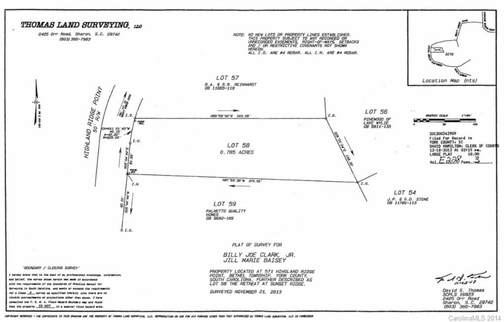 The Retreat at Sunset Ridge - Land