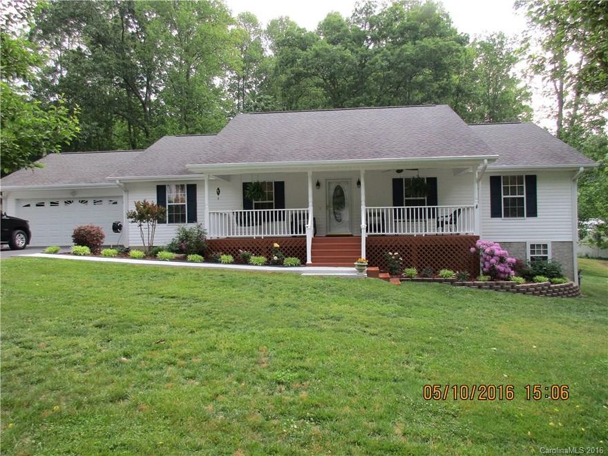 Do not miss this EXTREMELY Well Maintained 3/2 home with 2car Garage and large paved driveway on .58 acre. This Home offers ample amount of storage and closet space. Covered porch on front for relaxing and Covered deck on back for entertaining. French doors in Mst bedroom to deck and dngroom to deck. Mst bath offers double sinks, Hardwood floors. 2 finished Bonus rooms in basement built unpermited. This Home is a MUST See as it speaks for itself! Home warranty and Home Inspection offered.