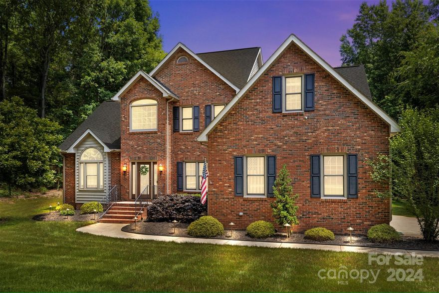 Stunning well cared for home on 1 acre. 1st FL highlights include Anderson windows and doors, gorgeous hardwood floors, spacious primary BR with attached luxurious bath and 2 custom Closets By Design spaces, 18 foot ceiling in great room, newly renovated powder RM, custom kitchen W maple cabinets, Thermador: range, oven & warming drawer, large granite island, large PVT back deck, tankless H20. Second level features bonus RM/4th BR W/ windows and closet. 2 additional large BR's W abundant natural light, upgraded guest bath, plenty storage space. Whole house new interior lighting including remote control fans. Seller invested more than $78K during ownership in upgrades including comprehensive Crawl Space upgrade $20 K, Home Site Drainage Plan $16K, 2 new MERV HVAC filtration systems, 2nd Floor full bath refreshed, new interior pain throughout, new gutter guards, garage floor epoxy, septic scrub/filter, new exterior Up Lights & more. HOA is Voluntary. TV & Mount in great room conveys.