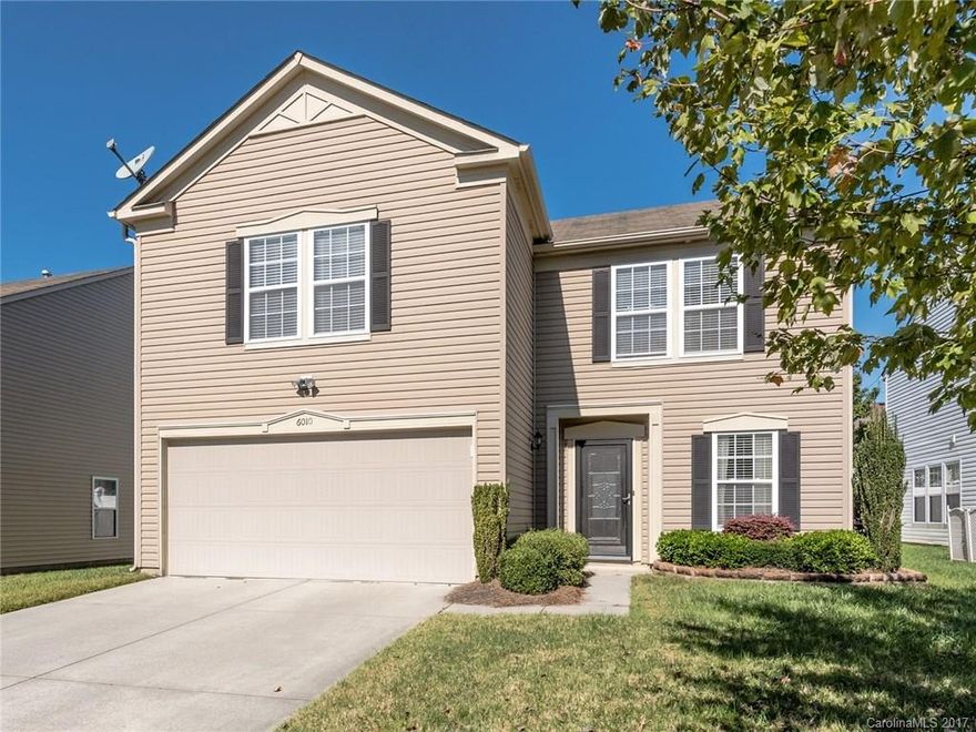 Beautiful home that has been well-cared for and maintained! Very inviting home with an open floor plan. Kitchen is open to the eat-in breakfast area, and features nice white cabinets, tile backsplash and huge walk-in pantry. Large open loft upstairs. Master Bathroom with oversized shower and walk-in closet. Fenced backyard with extended patio. In ground irrigation. Close to schools & easy access to I-77. Great location! Low SC Taxes and Award-Winning Schools! Home Warranty included.