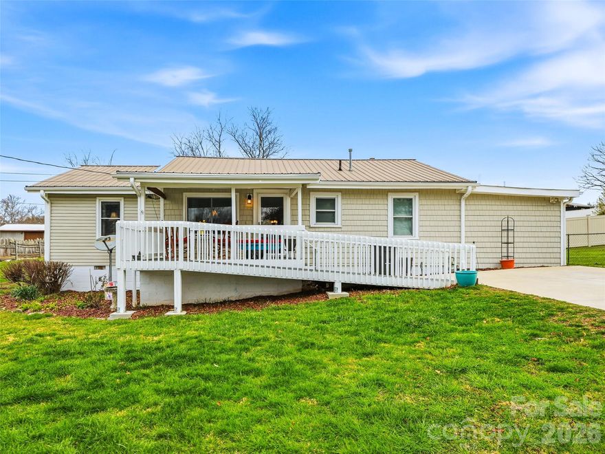 Enjoy easy, single-level living in this charming home set on a generous lot with a large, fully usable backyard: perfect for gardening, entertaining, or relaxing while watching Brevard's July 4th fireworks. The property offers excellent storage and a dedicated workshop/outbuilding for projects and hobbies, it also includes a freezer and fridge for extra convenience. Inside you will find abundant storage, updated kitchen and baths and newly refinished hardwood floors. Located close to the bike path, hospital, and National Forest, it combines accessibility to services and outdoor recreation. A pre-listing inspection has been completed to give buyers added peace of mind. A great opportunity for buyers seeking low-maintenance living with convenience.