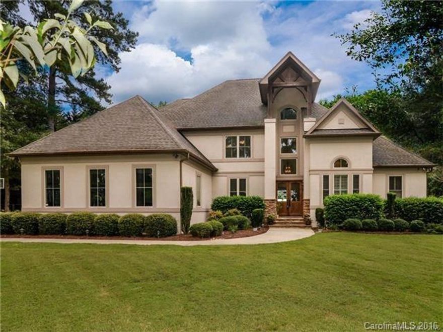 Enjoy your own personal oasis right at your own home. Enjoy your own in ground pool overlooking the lake&the rest of your private back yard! Outstanding kitchen w granite counter tops&wall oven! Beautiful family room w stone fire place for enjoyable nights in doors overlooking the lake. Master bedroom w beautiful trey ceilings and large walk in closest on the main floor! Home has two desirable upstairs bonus rooms. In addition to your back yard oasis you also can enjoy your own floating dock!