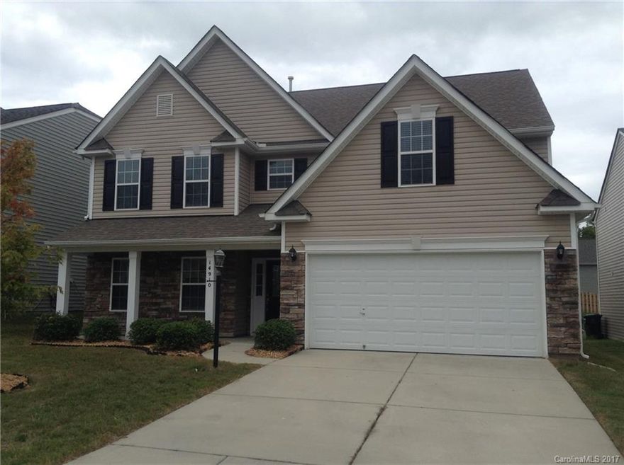 This spacious two story home has 4 bedrooms, 2.5 bathroom. It features an open floor plan and wood flooring. The kitchen has a pantry and all appliances. The master suite has a walk in closet and the master bath has dual sinks, an oversized tub with separate shower. Enjoy entertaining indoors near the cozy fireplace. This home is move in ready