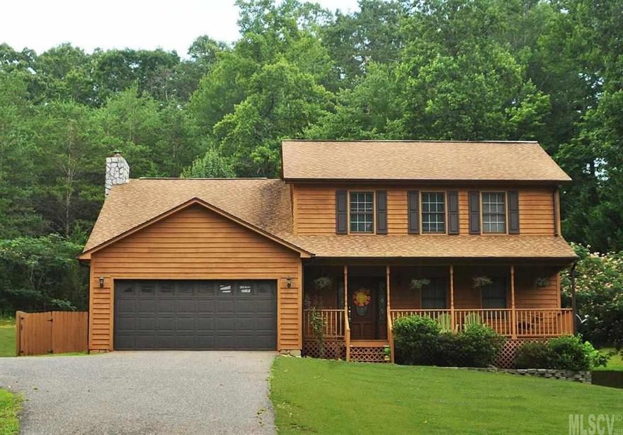 3 acres of private property with a nice pool, deck and room to entertain located in Morganton. (Salem Area) Two Story 4 Bedroom 2.5 bath home. Beautiful home, the living room has stone fireplace, and hardwood floors.Large Kitchen has granite counter tops. Master suite is large with cathedral ceilings. The bath features a large tub with separate shower. Full unfinished basement. Lovely backyard with in ground pool and deck.