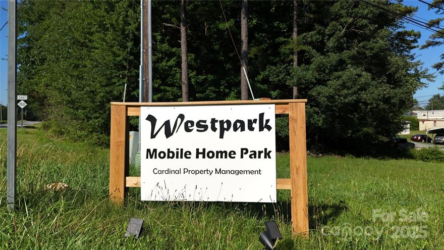 Premier Real Estate Team presents West Park Trailer Park, a ±50-pad mobile home community in Lexington, NC. Appraised at $2.6M (July 2024) and now offered at $1.9M for a quick close, this is a true value-add opportunity with multiple levers for growth.

Highlights:
•39 developed pads + 11 approved expansion pads (municipal approvals in place, infrastructure budgeted)
•23 park-owned homes — many recently acquired and ready for repositioning or resale
•Individually metered utilities streamline future operations
•Strong upside via rent increases, home sales, and infill/expansion

Location:
Located near the Piedmont Triad near Winston-Salem, High Point, and Greensboro, a region experiencing job growth and high demand for affordable housing.

Terms:
•$2.4M seller financing with $800K down
•Or $1.9M all-cash, quick close
July 2024 appraisal available with signed CA.
Property listed under Commercial and Residential Multi-family see MLS ID: 4289661 & 4290068