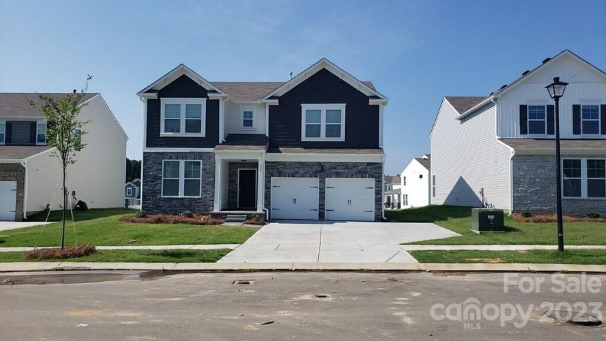 Home is ready in August. Up to $15,000 in seller paid closing costs when using a preferred lender. Contract must be written by May 31st, 2023 for incentive. This 4 bedroom home features a study on the main floor with primary bedroom, bonus room and secondary bedrooms up. Open floorplan with many upgrades throughout including quartz countertops. The main floor features engineered vinyl plank flooring, 9' ceilings, craftsman balustrades and a large 15x12 patio. The bright kitchen has a large island with seating, stainless appliances with gas range and 42" white upper cabinets. Primary bedroom has a large closet and primary bath has a separate shower and garden tub with ceramic surround and ceramic tile flooring. Spacious secondary bedrooms with walk in closets. Community is conveniently located just over a mile from Old Town Rock Hill, Winthrop University and Knowledge Park with many great restaurants, shops, breweries and entertainment options nearby and more coming soon.