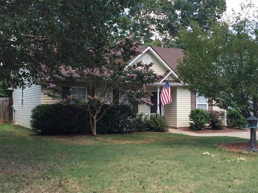 Beautifully remodeled kitchen with additional cabinets and granite countertops, ceramic tile floors, pull outs in cabinets. Hardwood floors and vaulted ceiling in great room. Both bathrooms have been remodeled as well. Fenced in back yard. So much to offer, with no city taxes!
