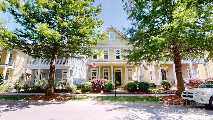 Beautiful 4 bedroom home located in highly desirable Lela Court in historic Wesley Heights. This home features a large master bedroom downstairs, granite countertops, hardwood floors, a covered front porch, fenced and paved back patio, 2 car garage, and more! This location is amazing only minutes from Uptown, 77, Town Brewing, Blue Blaze, Lucky Dog, Rhino Market, and more. Hop on the greenway from the neighborhood entrance and enjoy the beauty this area has to offer.