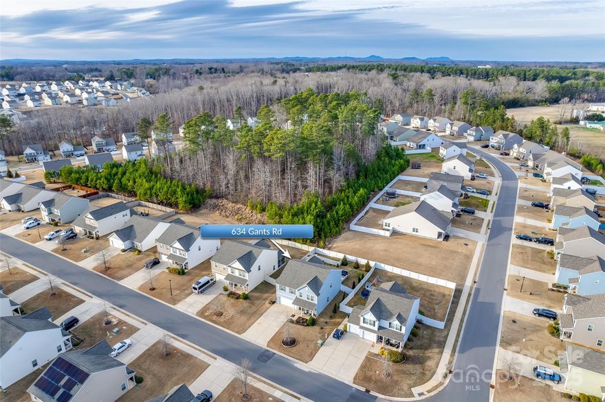 MOTIVATED SELLER! Peace & tranquility abound in this backyard, ready for you to enjoy the paver patio & fire pit area, w/ privacy fence & spacious yard backing up to trees. A covered front porch greets you & welcomes you in to the well-maintained home. An office w/ double doors for privacy opens to a dining area & well-appointed kitchen, boasting butlers pantry, granite counters, SS appliances, & large island + breakfast area. A built-in drop zone & half bath round off the downstairs. As you head upstairs the generous loft has a stunning storage room - the perfect place for games & more! The primary suite will impress you w/ an electric fireplace & expansive walk-in closet. 2 secondary beds, both w/ walk-in closets, a large secondary bath, & the laundry room even has a separate counter area. Conveniently located near a grocery store & urgent care, less than 5 mins from downtown York w/ delicious restaurants & shopping, & w/ low SC taxes & this home is also USDA eligible - Welcome Home!