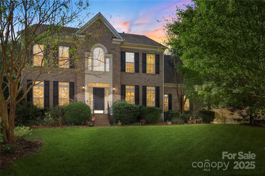 Welcome to this beautifully maintained 2-level transitional home offering 5 bedrooms and 2.5 bathrooms with a spacious, open floor plan and fresh paint and carpet! Hardwood floors flow through the main level, featuring a bright living area with large windows and a cozy fireplace. The large kitchen boasts abundant cabinetry, a large island with room for seating, pendant lighting, tile backsplash, dedicated pantry, and a dedicated breakfast area. A separate dining room provides a fantastic space for formal setting or a sitdown meal. The main-level flex/office space adds versatility and privacy from the rest of the main level. Upstairs, the primary suite offers trey ceiling, a walk-in closet, jacuzzi tub, separate shower, and dual-sink vanity. The secondary bedrooms are all generously sized and provide great living areas or can be great flex spaces if needed. The oversized bonus/bedroom is perfect if an extra BR is needed, or can be used as a Media Room, Gym or hobby space The large deck overlooks the backyard with mature trees and in-ground irrigation making it perfect for relaxing or entertaining. The HVAC is under warranty until July 2026 and should provide peace of mind for years to come. All decorative lighting and all fans in the home are new! HOA is low-maintenance—you pay dues twice a year—and the community features a pool, playground, sidewalks, and street lights. Termite inspection completed February 2025.