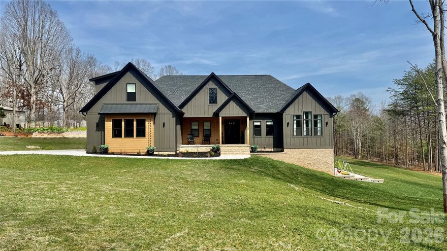 Beautifully designed home on 1 acre offering space, functionality, and exceptional features throughout! A beautiful entrance welcomes you into the home, leading to a large, vaulted living room filled with natural light and an open layout perfect for entertaining. The spacious kitchen features a large island, pantry with its own sink, and convenient garage access for easy grocery unloading. A formal dining room provides the perfect setting for gatherings.
The primary suite includes a large walk-in closet and a gorgeous private bath. A second master suite features a vaulted ceiling, walk-in closet, and its own full bathroom, while a third bedroom also offers a private full bath. The home includes a dedicated office with custom built-in cabinets and a huge bonus room with walk-in closet and full bathroom providing flexible living space for guest or entertainment.
Additional highlights include a large garage, mudroom, and spacious laundry room. The full walk-out basement is ready for expansion with rough plumbing for two full baths, a kitchen, a laundry and a 200-amp breaker panel. RV owners will appreciate the full RV hookup, and the home is equipped with a powerful 24KW Generac generator.
A rare property offering comfort, flexibility, and room to grow!