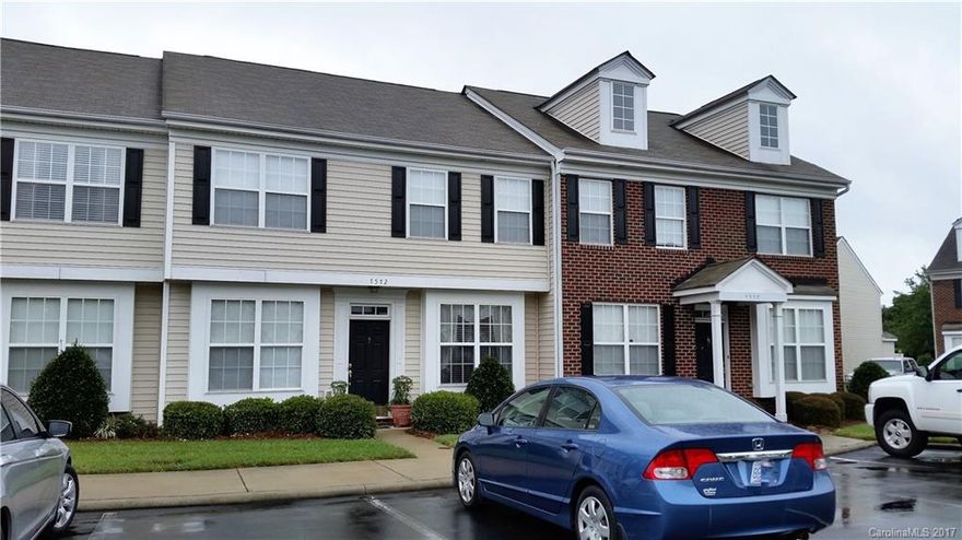 Cute townhome in Waterside Crossing. Great floorplan. Formal dining and living room in the front with columns at entryway. Cozy living room with fireplace that is open to the kitchen and breakfast area. Master bedroom features coffered ceiling and 2 closets. Private patio area.