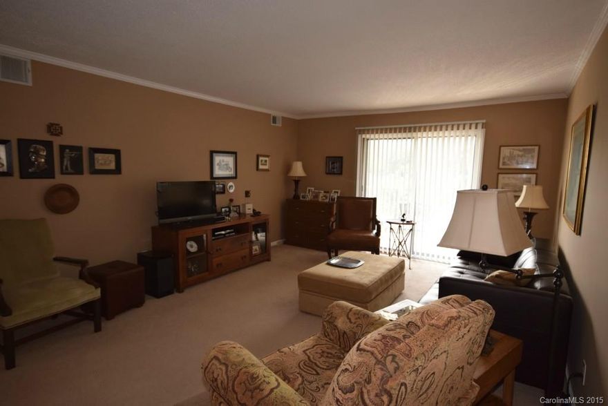 Amazing, well kept unit within walking distance to Montford, Park Road Shopping Center, the new Pasta & Provisions & the Greenway! 10 minutes to uptown! Franciscan Terrace is a hidden gem of CLT, with a beautifully maintained complex, large pool and terrific location. Tons of storage in this 2 bed/2bath unit, with built-ins in the master closet. Neutral paint & carpet throughout, W&D to remain, SUPER CLEAN!