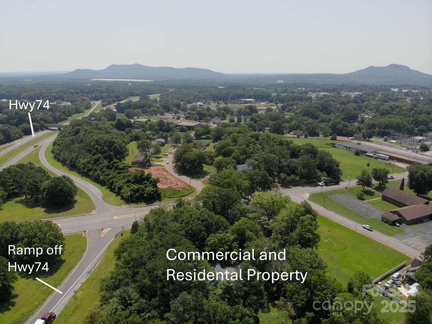 COMMERCIAL PROPERTY & RESIDENTIAL MULTI UNIT FOR SALE-Commercial (1.53 Ac) Zoned AU (Auto-Urban-Commercial) being sold all as one with residential properties (110,112,114 Walker St PIN#s 8493,13362,73808 (.29 Ac, .27 Ac, .44 Ac Respectively and 116 Walker St PIN#13364, .27 Ac - home is of no value); 109 Fulton St (.95 Ac) PIN#13360; and 1.2 Ac Lot off Fulton St PIN#72754 - 4.95 Total Acres in all. Residential Properties Zoned SU (Semi-Urban-Residential except 110 Walker-Zoned AU). Property located off Kings Mountain/Cherryville NC216 Exit. Easy access to HWY 74, approx. 1 mile to I-85, 3.9 Miles to Catawba Two Kings Casino and short distance to downtown Kings Mountain. Only City Zoning restrictions. All are being sold "As Is-Where Is" owner not planning to do any repairs. Walker St homes are tenant occupied. Walker St homes have same layout/floor plan except 116 Walker has 1,190 sq ft. Total of 7 bldgs (4 homes on Walker St, 1 home on Fulton St; Commercial Building plus Garage/Workshop on Piedmont Ave). See floor plans for sq ft of ea bldg and garage/workshop. Also see Res Multi-Unit MLS#4289026