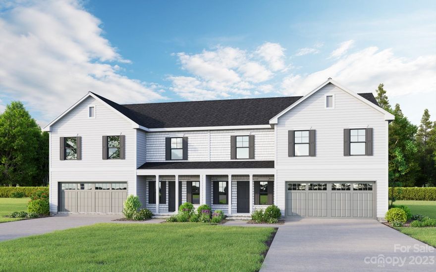 Indulge in the epitome of modern living in this duet by Northway Homes. Step into a world of sophistication with the open floor plan, with modern finishes and fixtures. The luxury vinyl plank flooring in the main living areas and the plush carpets in the bedrooms not only provide comfort but also elevate the overall style of the home.
Designed for both entertaining and culinary delights, the spacious chef's kitchen complete the home, complemented by stainless steel appliances and soft-close cabinets. The primary suite is a true haven, generously sized walk-in closet with vaulted ceilings providing space that invites you to relax and unwind after a long day. 
Equally impressive, the secondary bedrooms offer not only ample closet space but also the flexibility to add personal touches, making each room a unique haven. Don't miss the chance to make this residence the place for a lifetime of cherished moments.