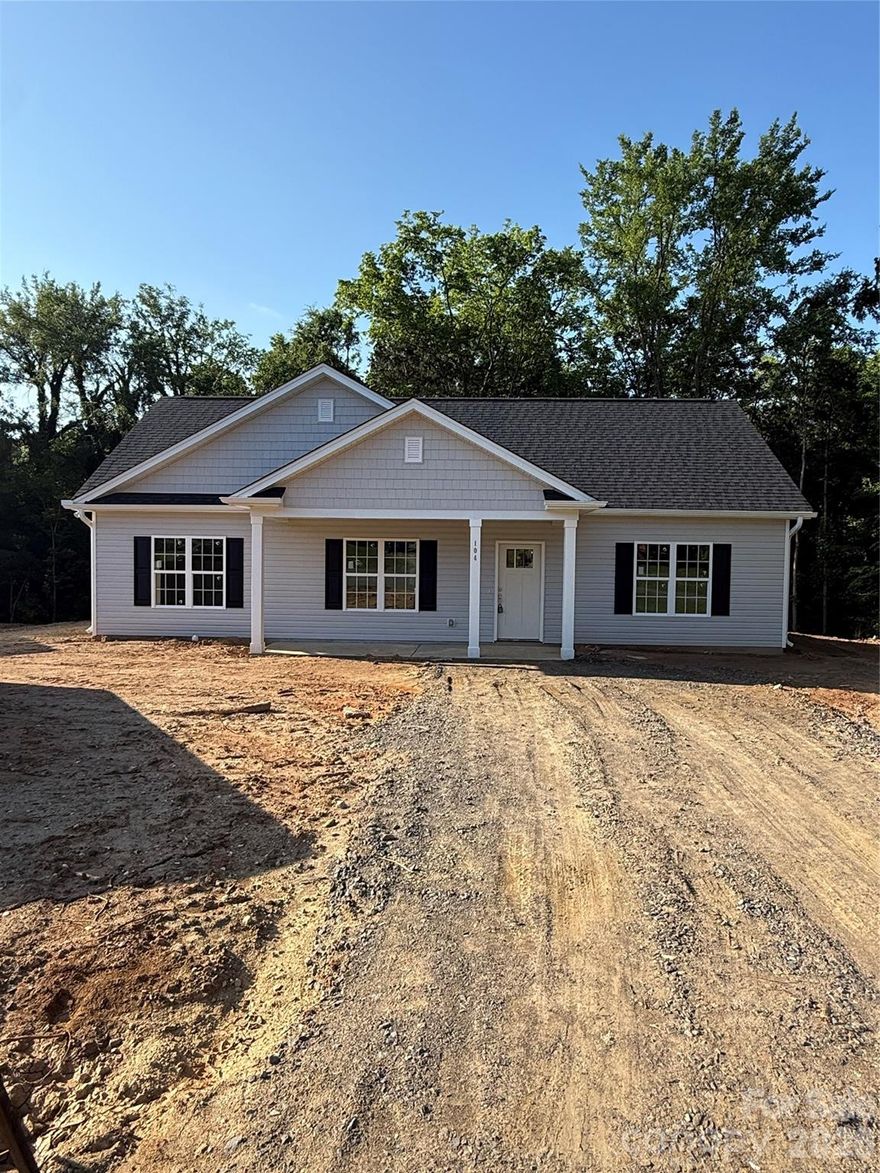 Incredible price on a NEW construction on a private cul-de-sac in Mocksville. This classic homes offers easy living with an open floor plan and upscale finishes. The vaulted living room leads to a spacious kitchen with quartz countertops and the split bedroom layout allows for a private primary suite. Schedule your showing today!